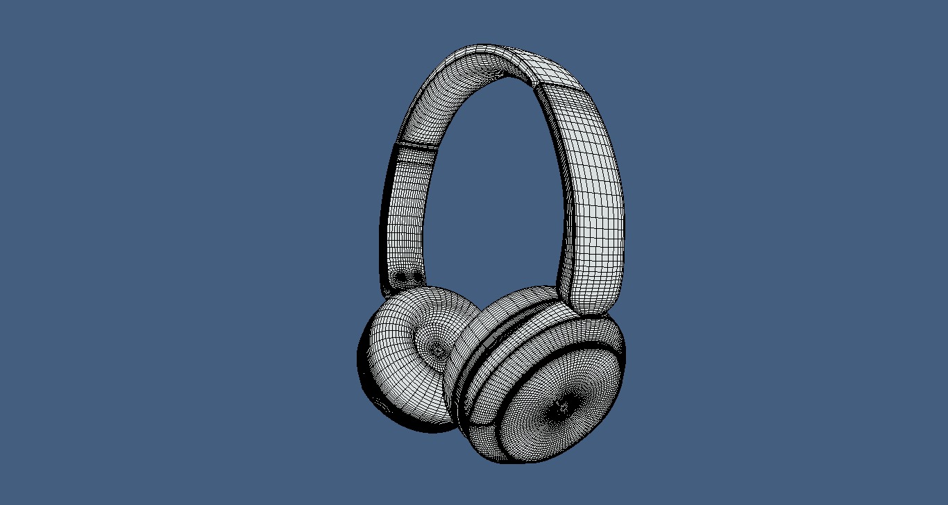 Bluetooth Headphone Sony WH CH52 3D model_8