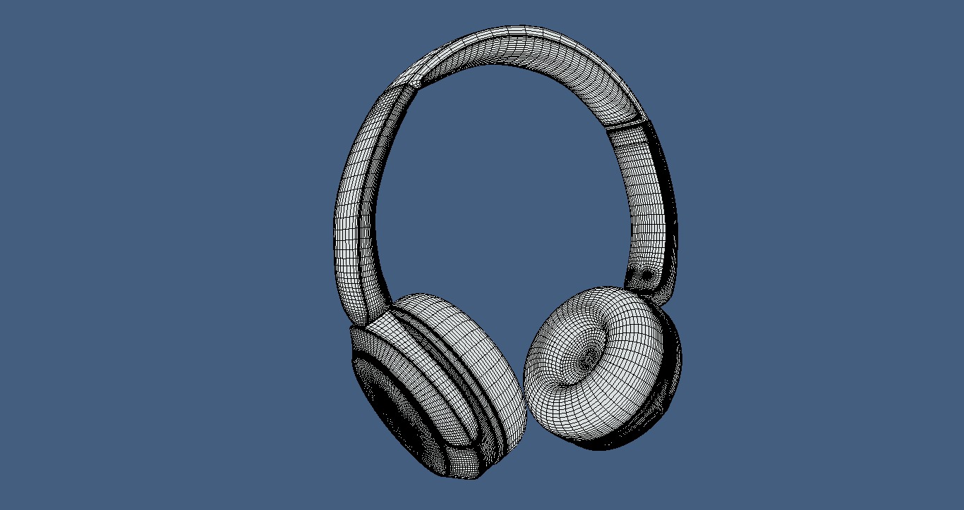 Bluetooth Headphone Sony WH CH52 3D model_7