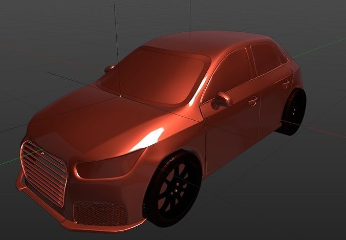 Bugatti and Audi 3D model