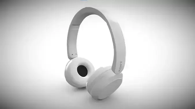 Bluetooth Headphone Sony WH CH52 White