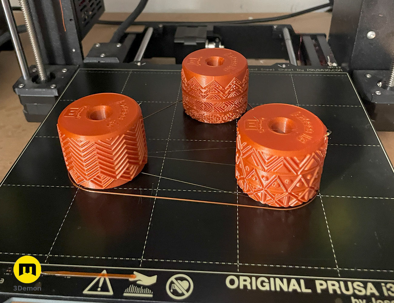 Texture Rollers Aztec middle 3D print model_7