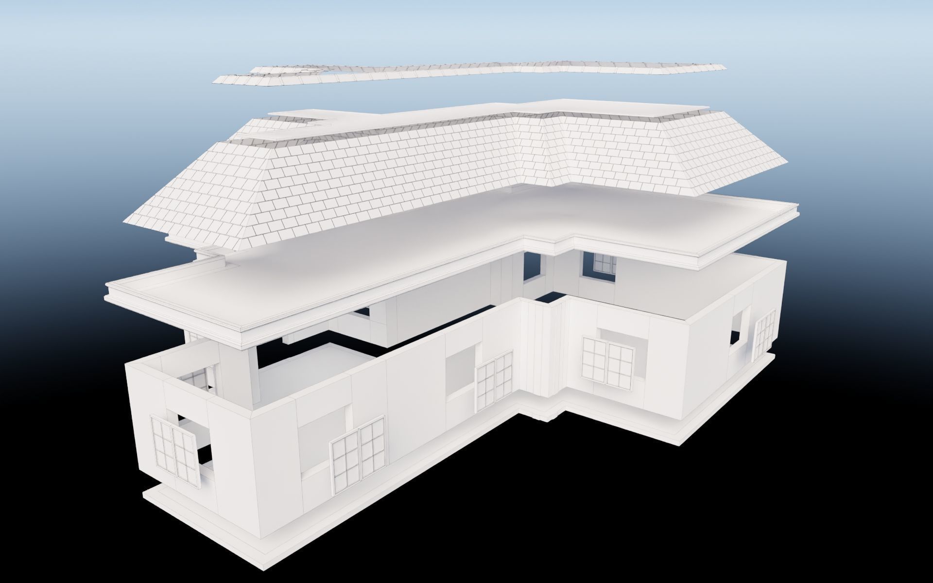 House model 3 3D model_25
