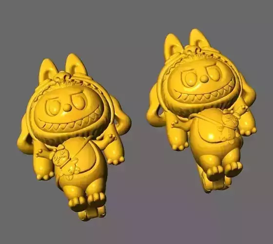 LABUBU EARRINGS CUTE BT002