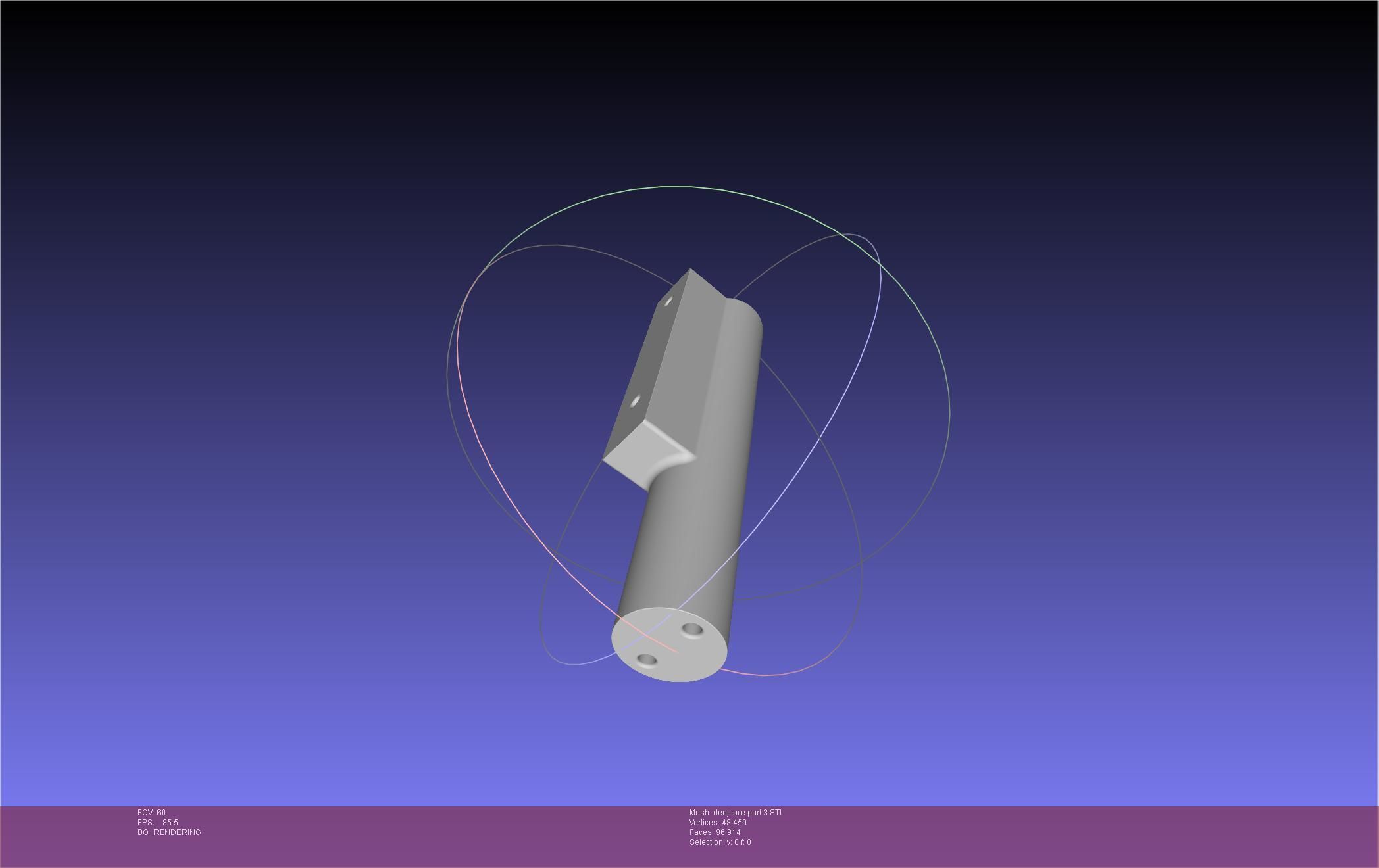 Chainsaw Man Denji Axe 3D print model_33