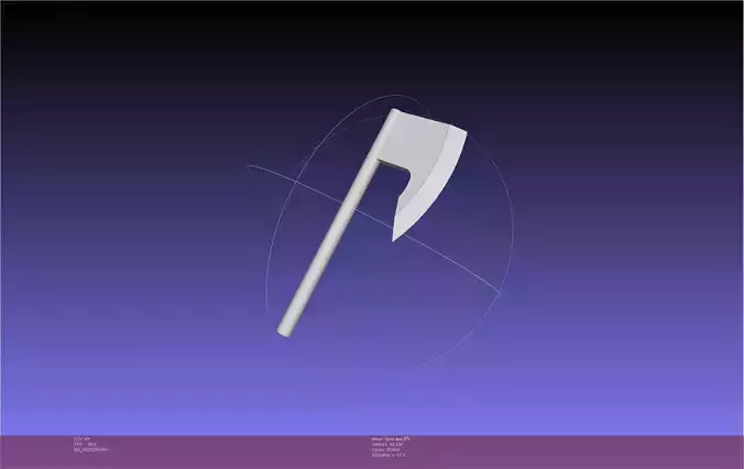 Chainsaw Man Denji Axe 3D print model