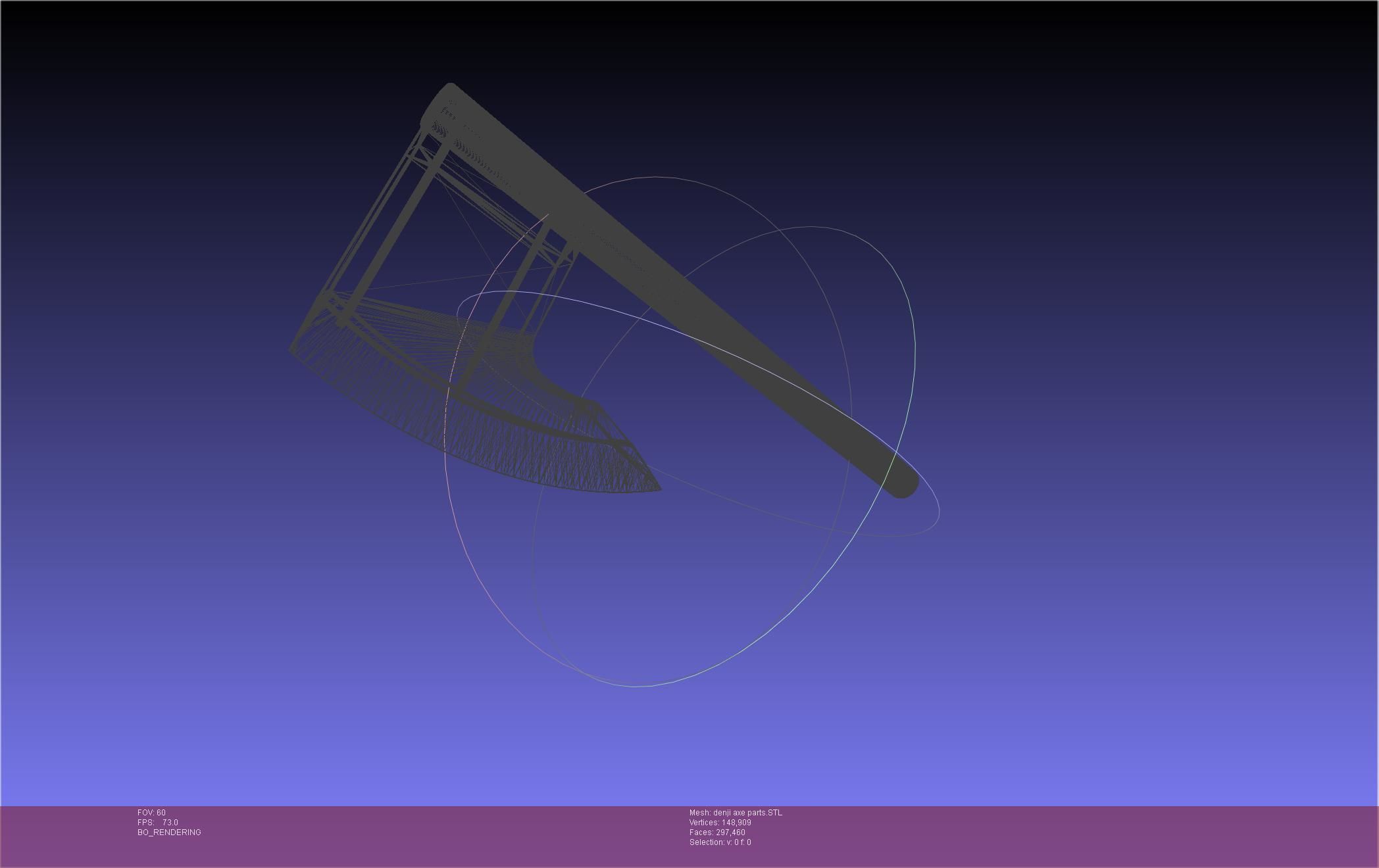Chainsaw Man Denji Axe 3D print model_50