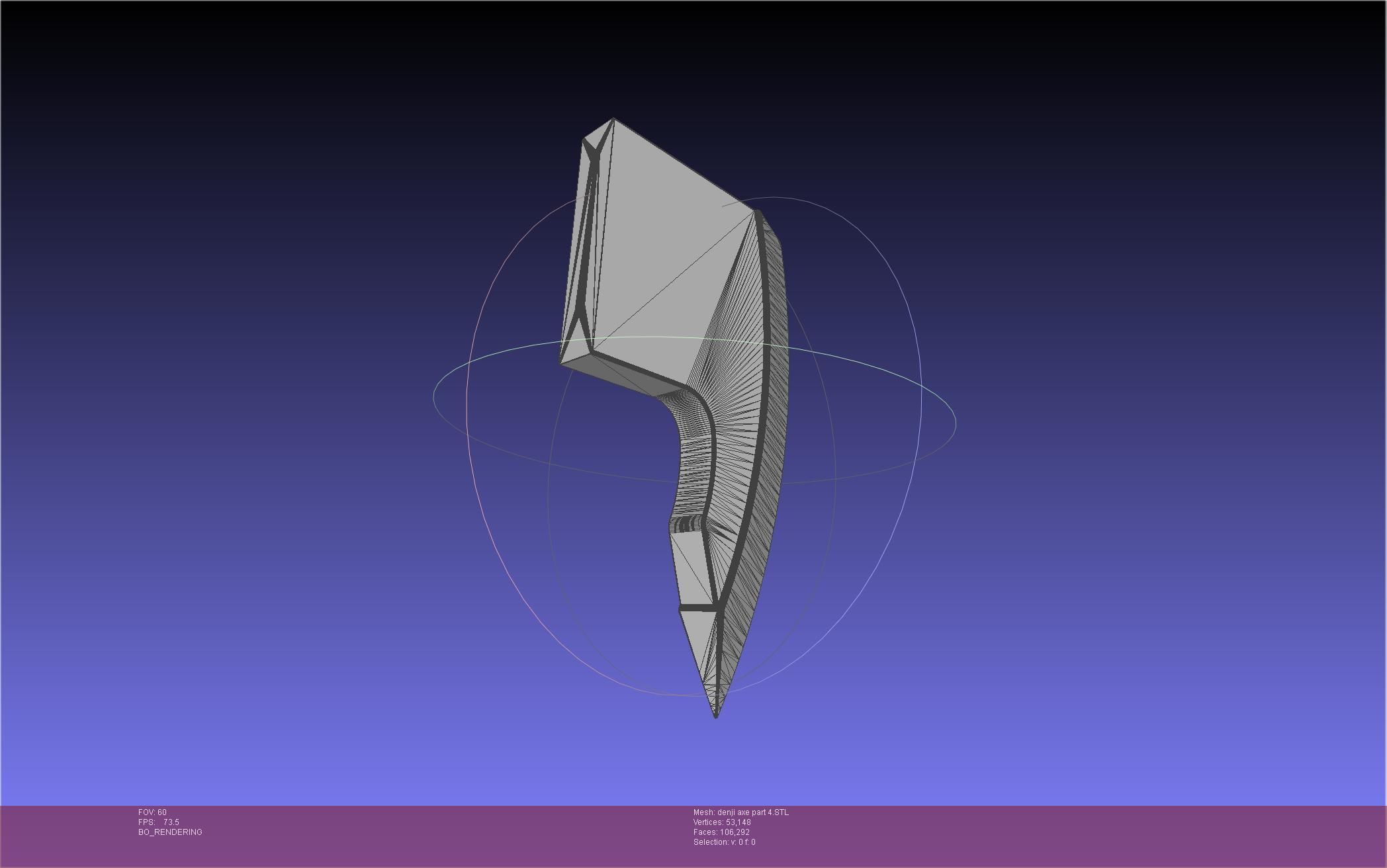 Chainsaw Man Denji Axe 3D print model_39