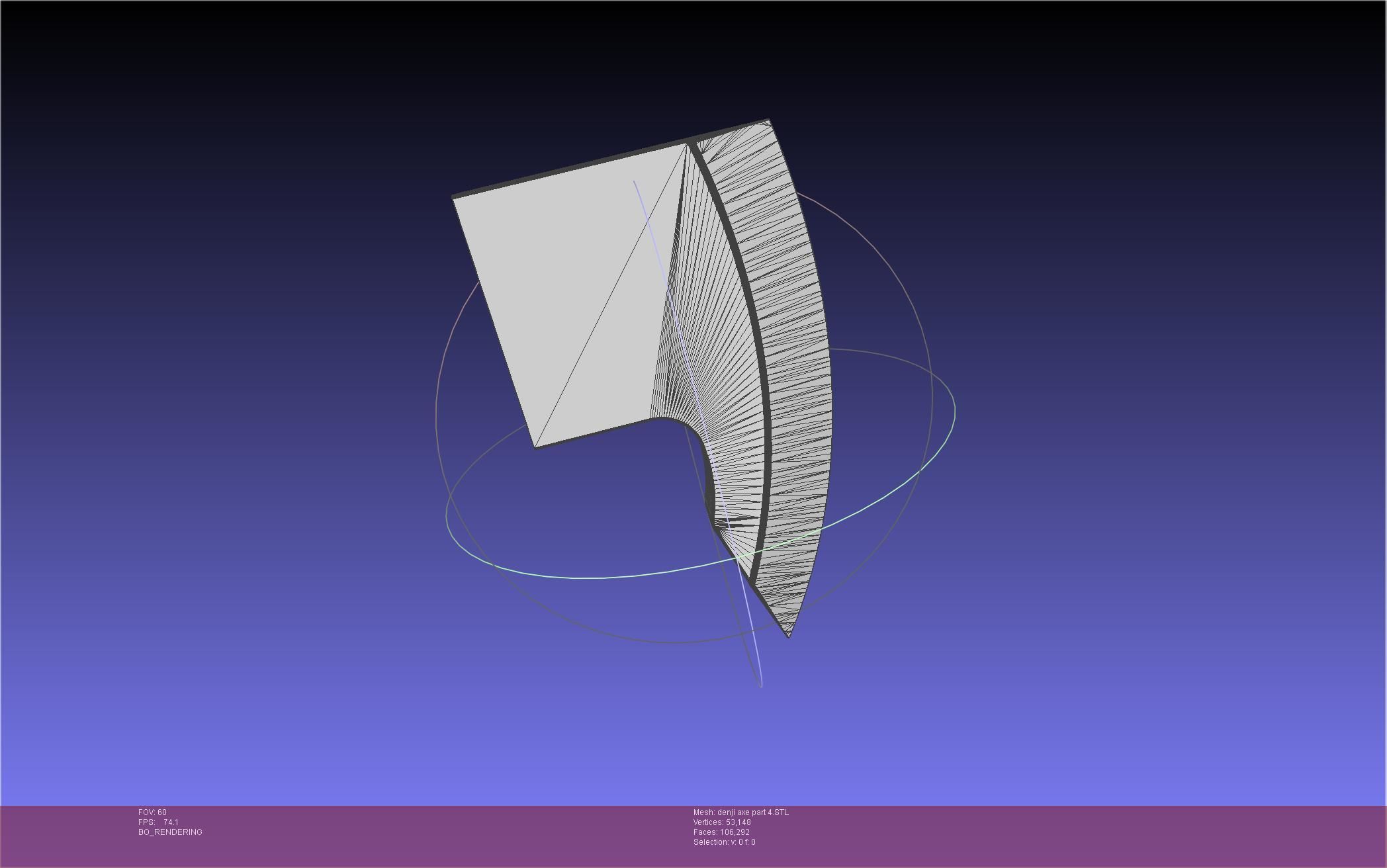 Chainsaw Man Denji Axe 3D print model_41