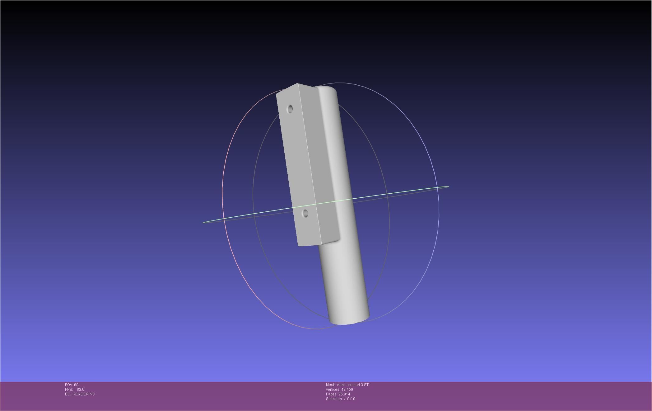 Chainsaw Man Denji Axe 3D print model_32