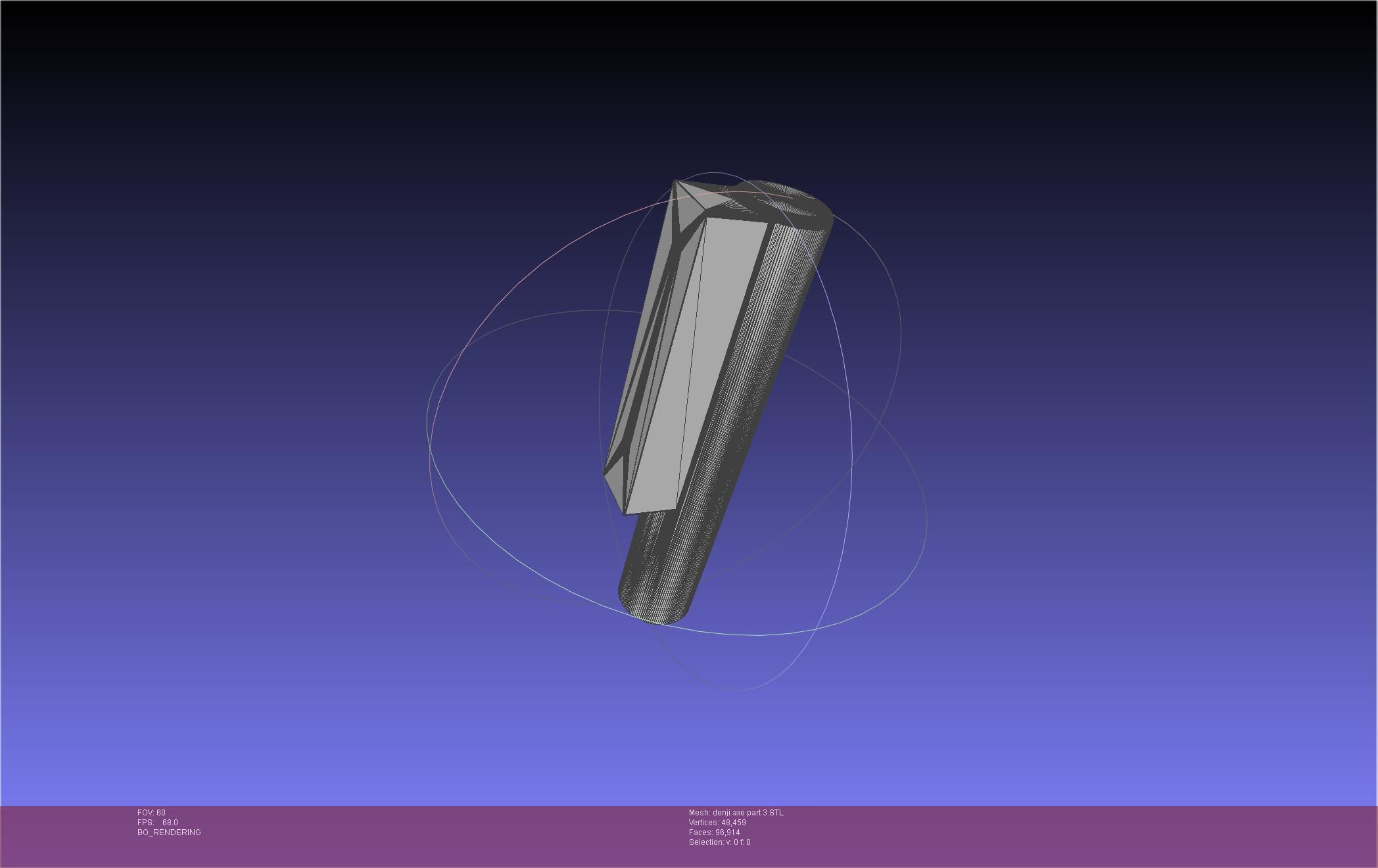Chainsaw Man Denji Axe 3D print model_36