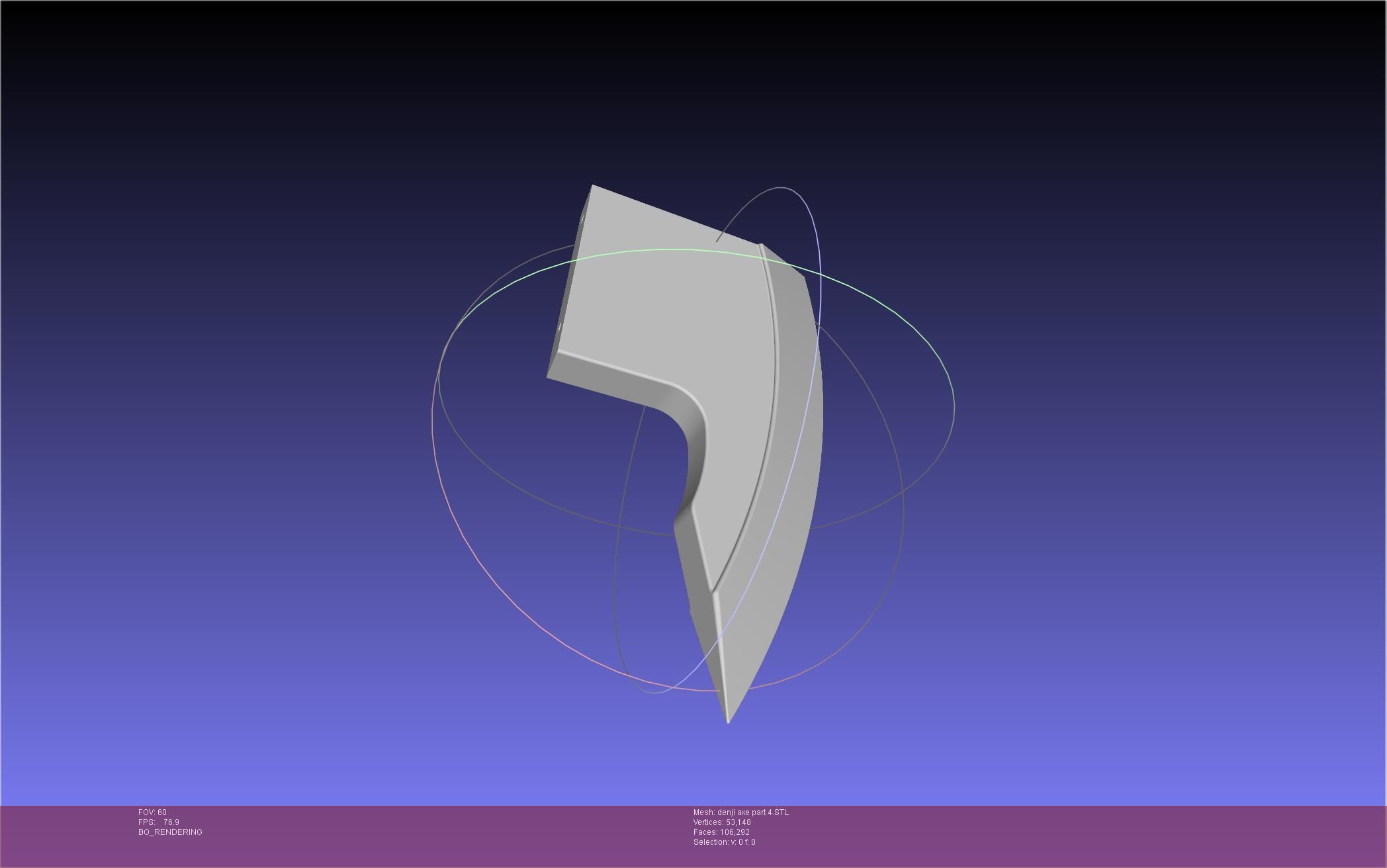 Chainsaw Man Denji Axe 3D print model_38