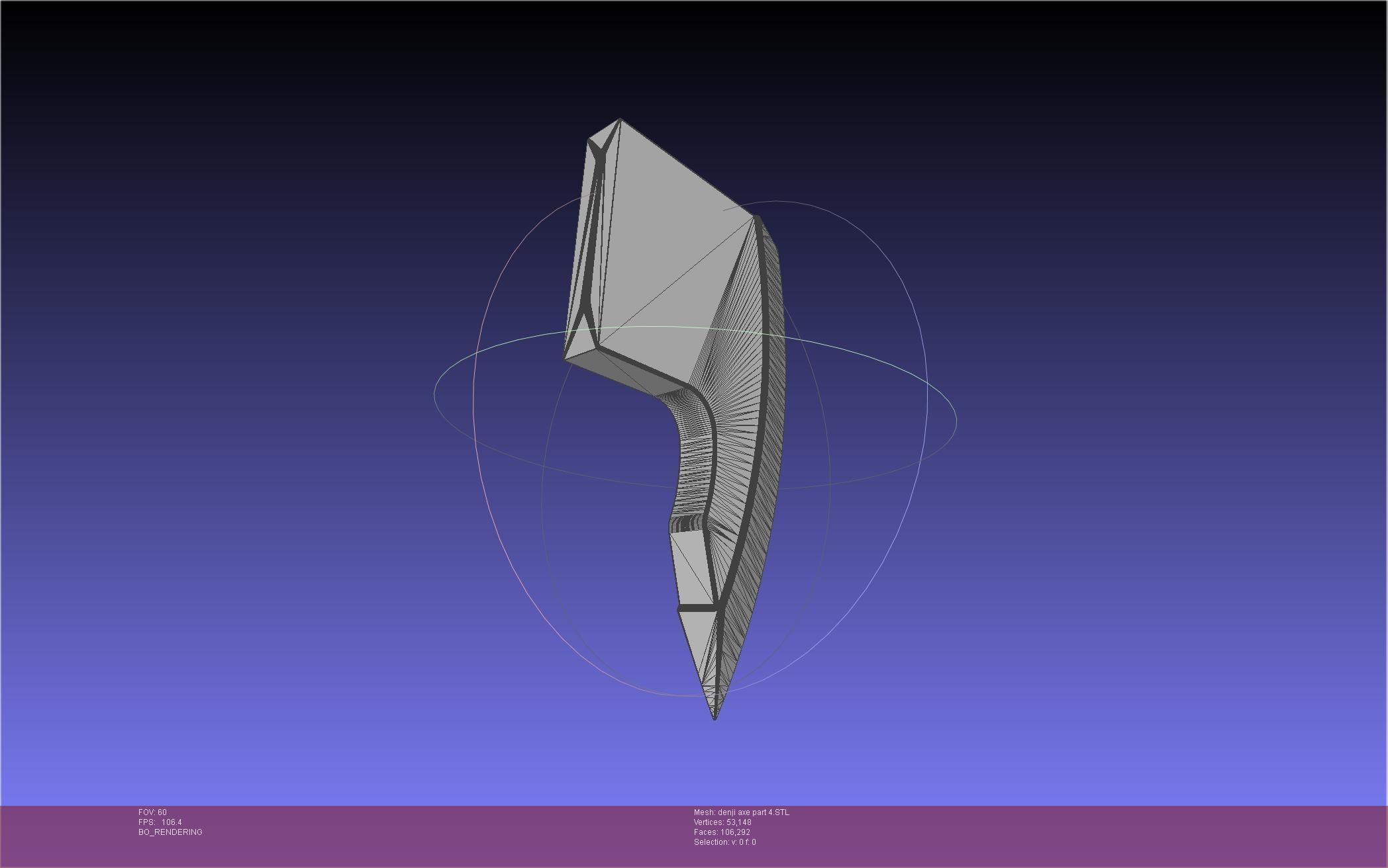 Chainsaw Man Denji Axe 3D print model_40