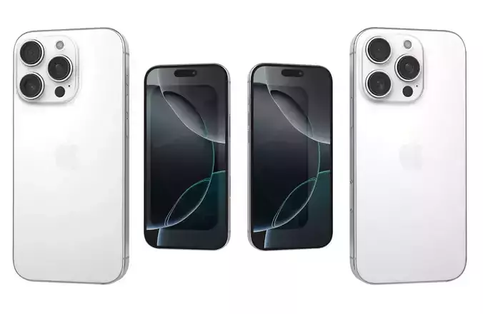 Apple iPhone 16 Pro White Titanium