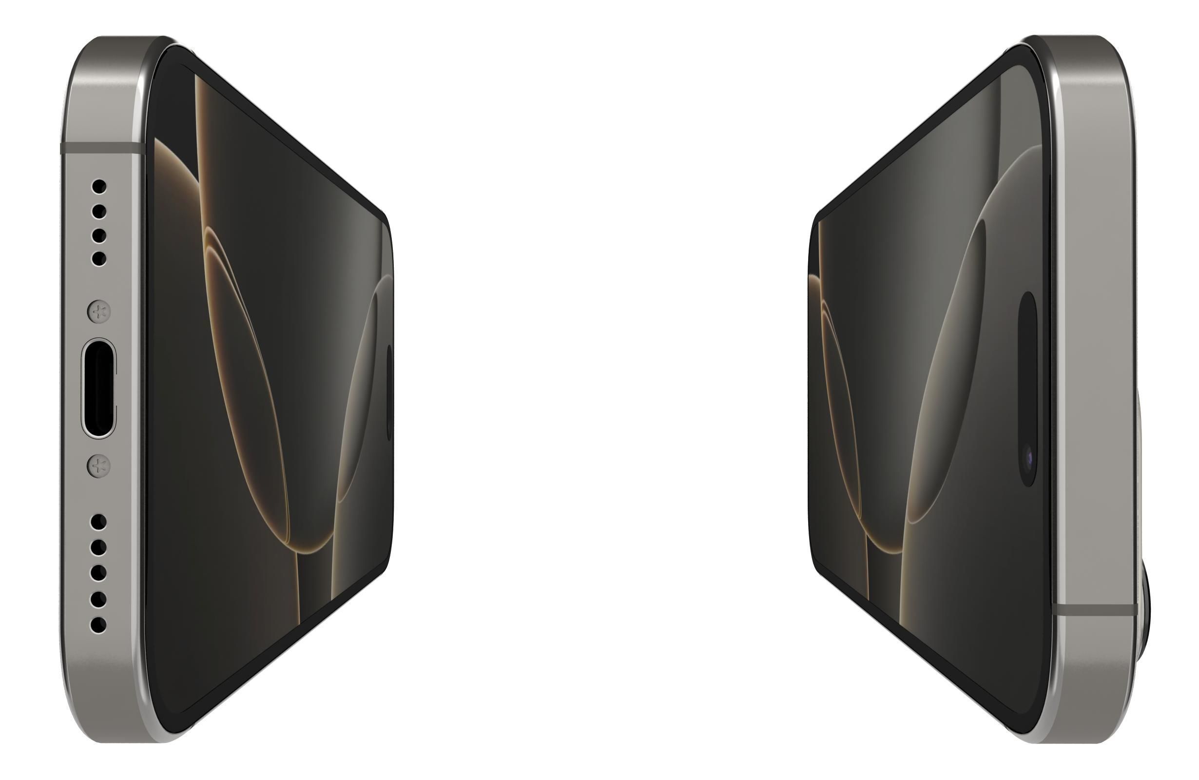 Apple iPhone 16 Pro All Colors 3D model_8