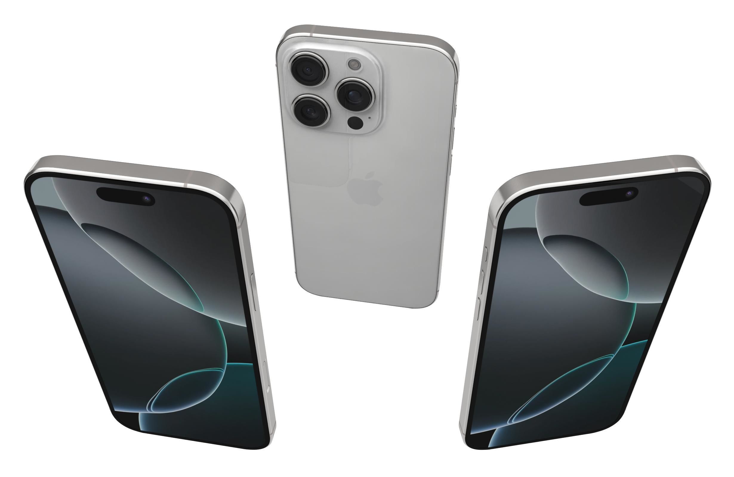 Apple iPhone 16 Pro All Colors 3D model_31