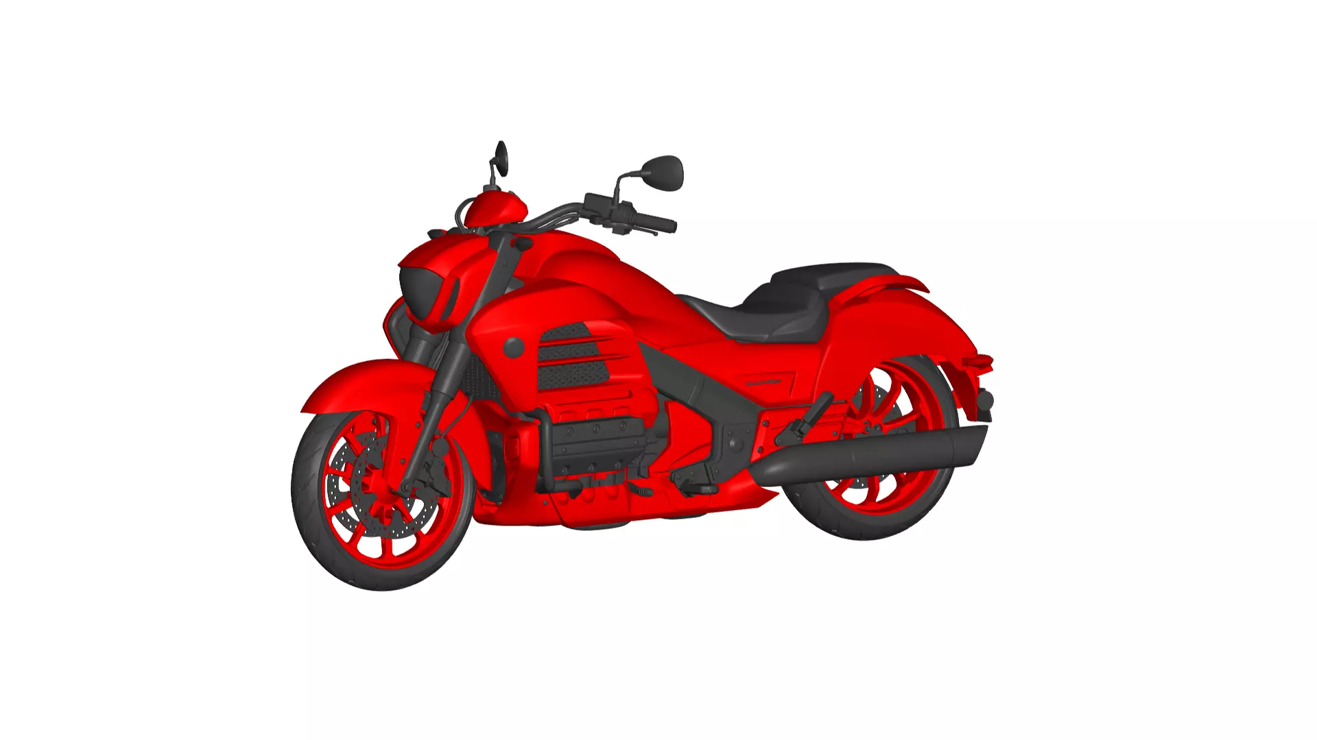 Valkyrie GL1800C 3D model