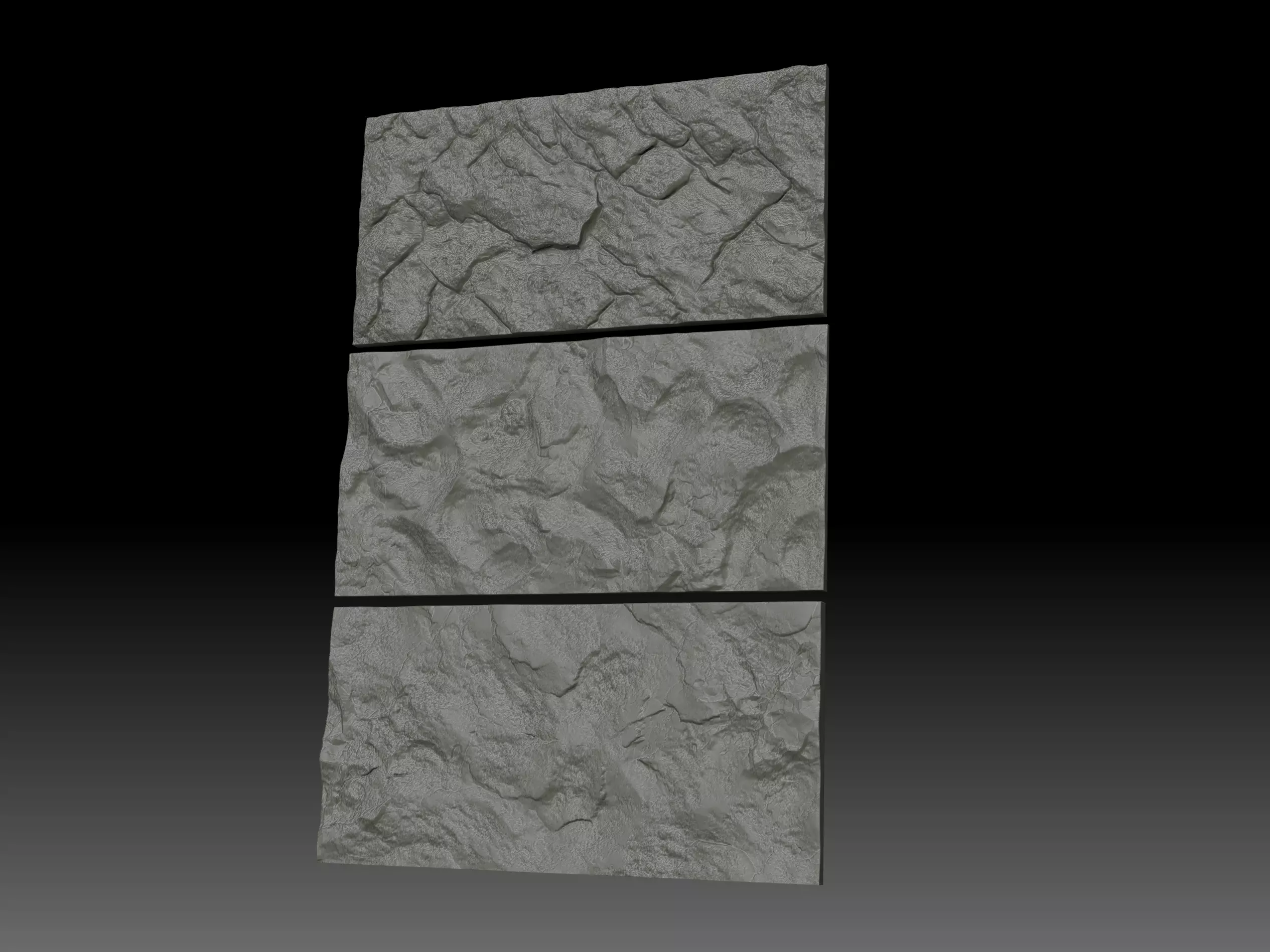 Stone tile 3D print model