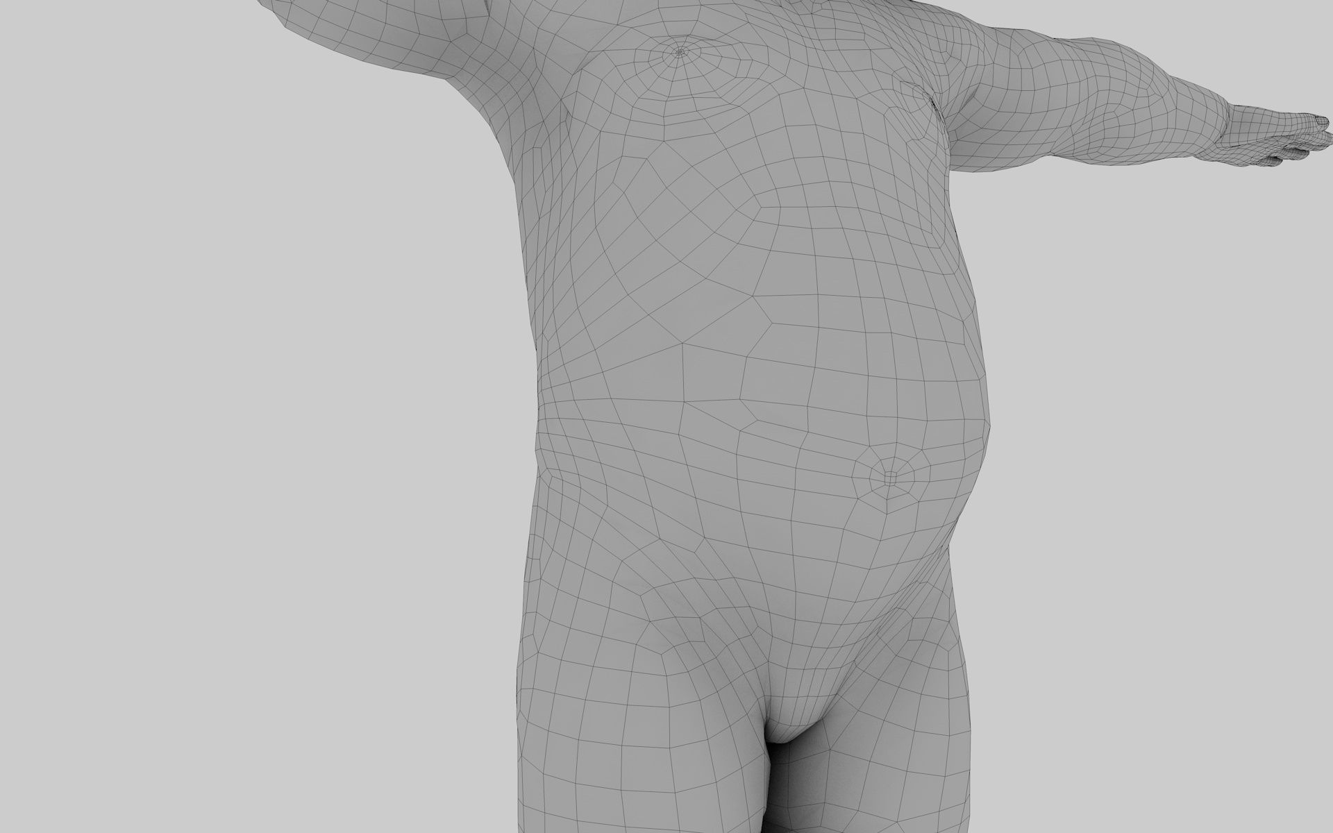 robot baby 3d model Low-poly 3D model_28