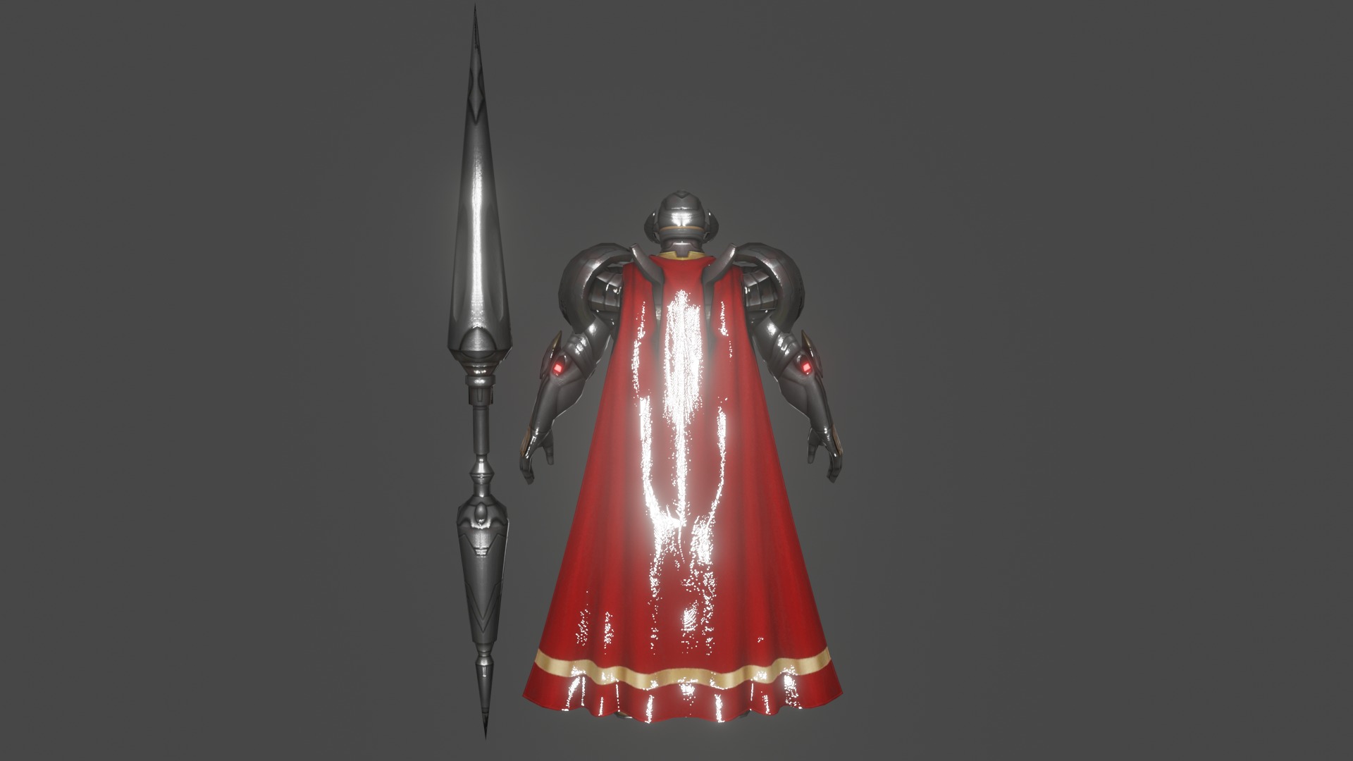 Ultron What If Low-poly 3D model_4