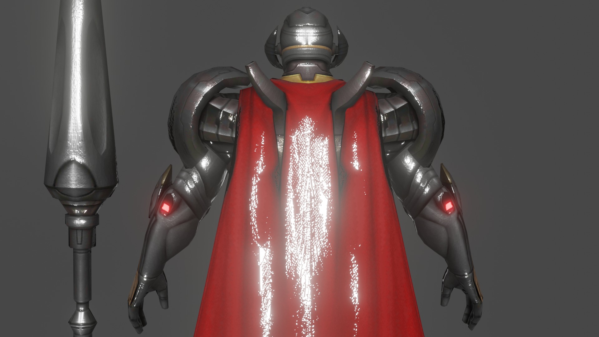 Ultron What If Low-poly 3D model_5