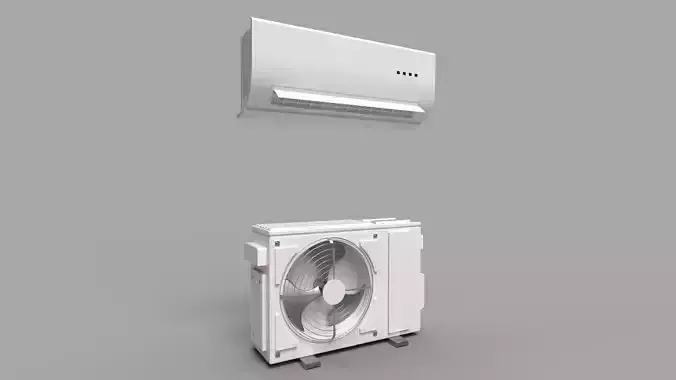 Aircon Split Type CG1 3D model