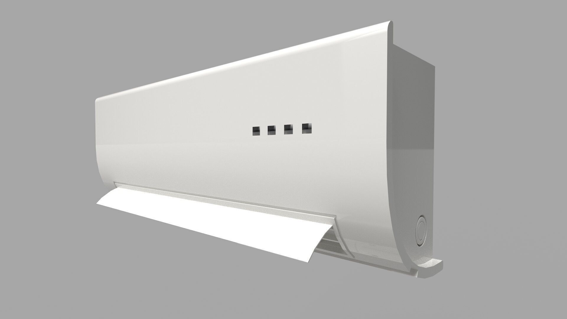 Aircon Split Type CG1 3D model_3