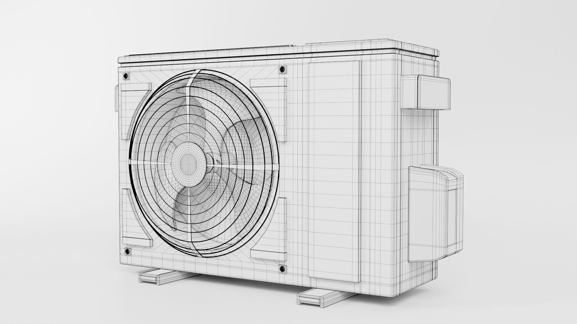 Aircon Split Type CG1 3D model_7