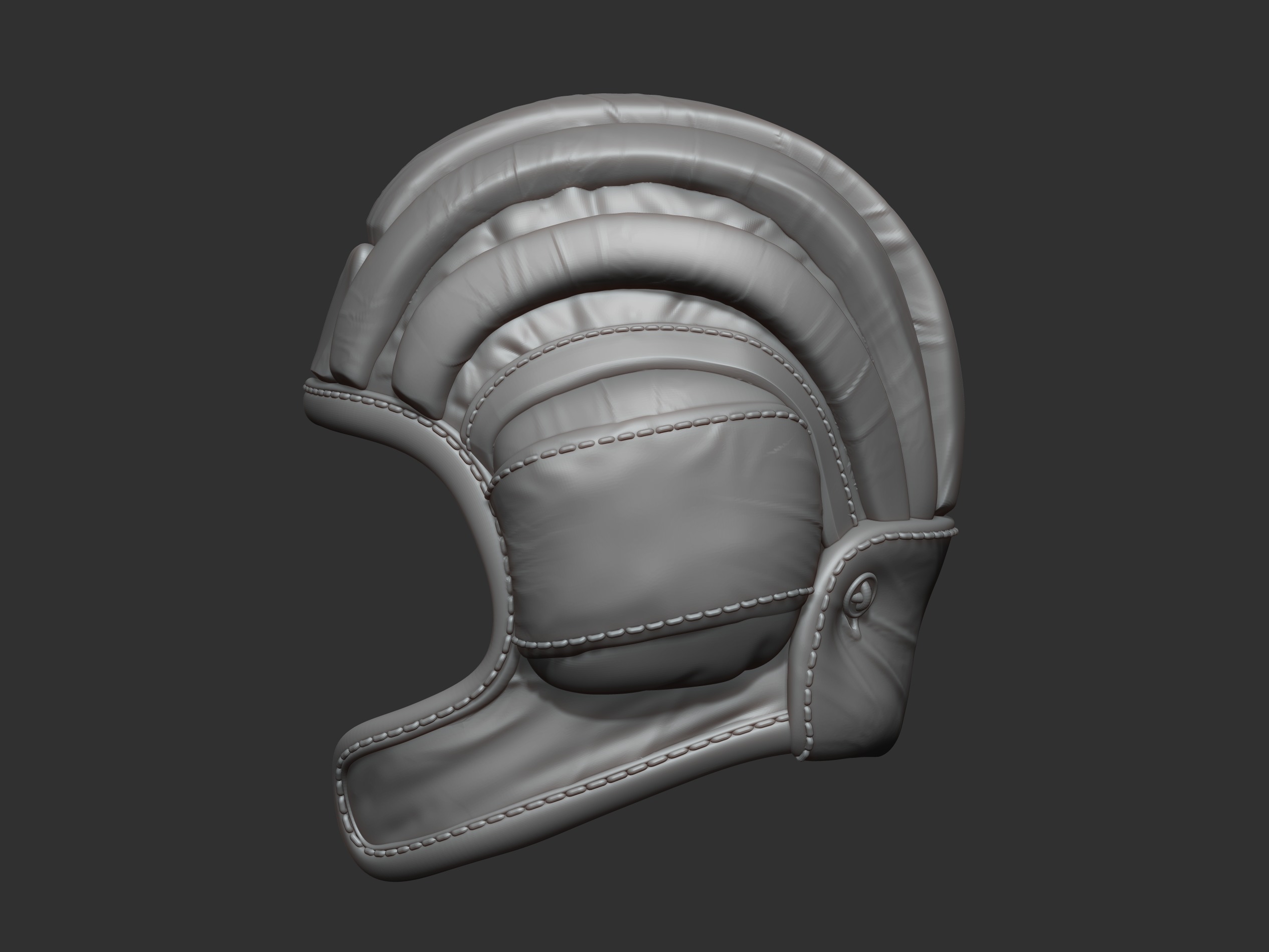 Tank helmet 3D print model_2