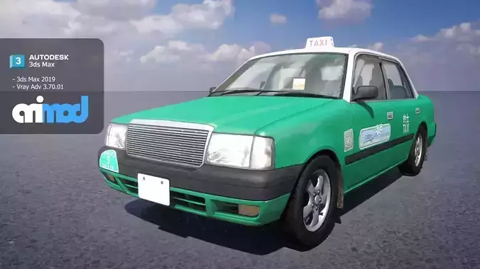 HK Taxi Green