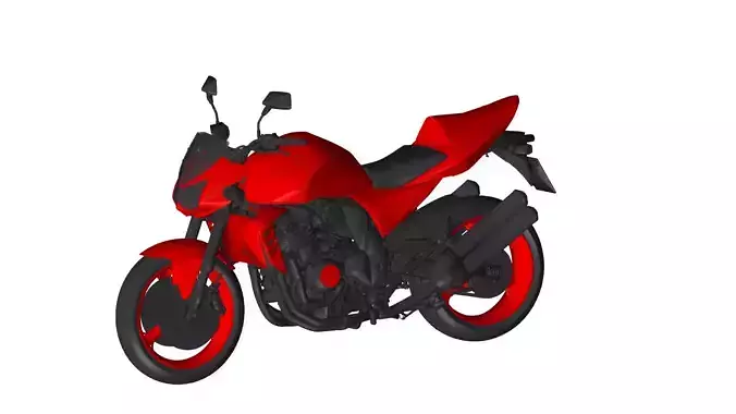 Kawasaki Z 1000 3D model