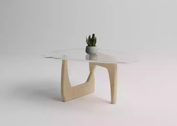 Modern Glass Coffee Table