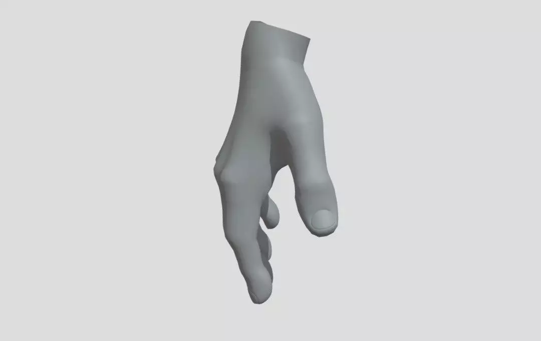 hand model 3D model_0