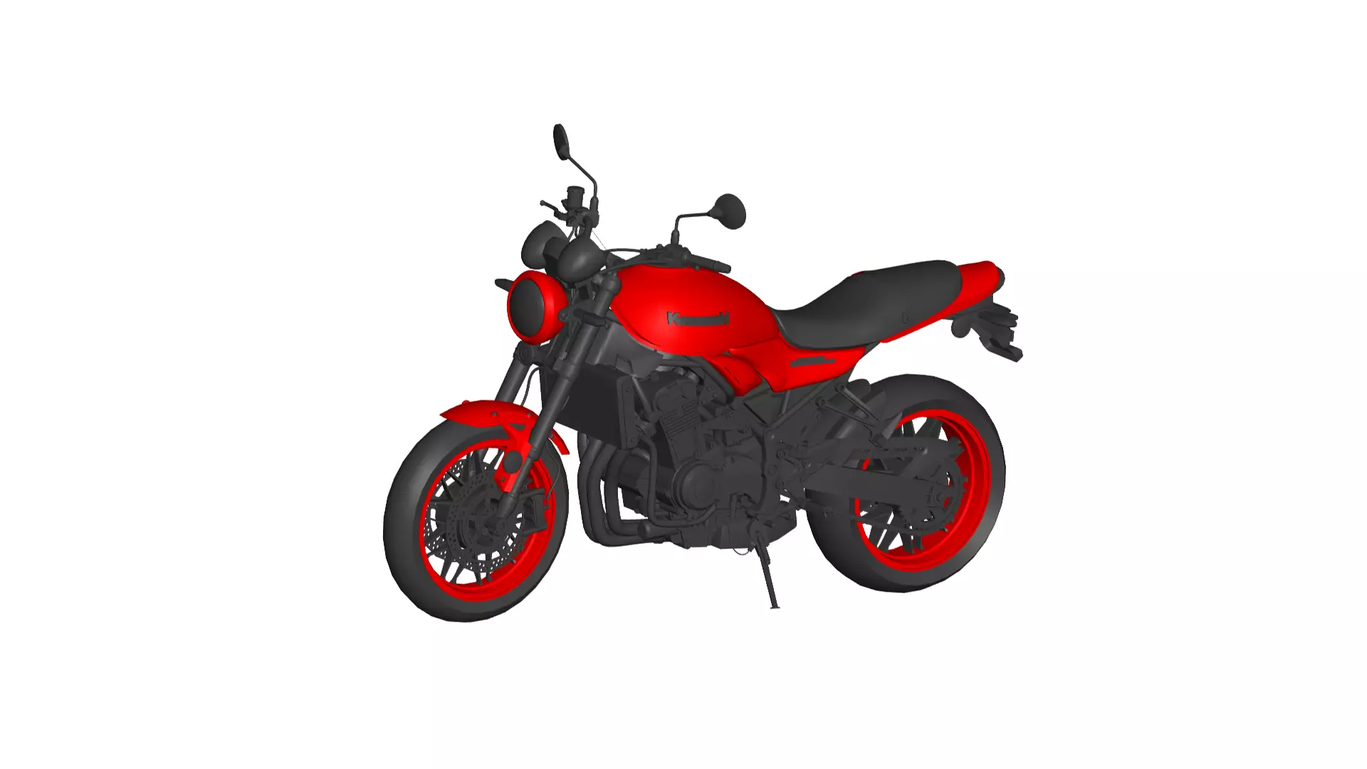 Kawasaki Z900RS 3D model_0