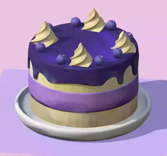 Blueberry Cheese Cake