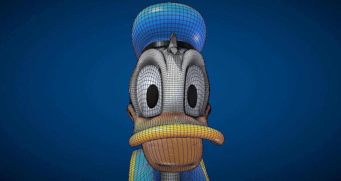 Donald Duck 3D model_12
