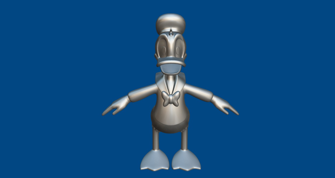 Donald Duck 3D model_13