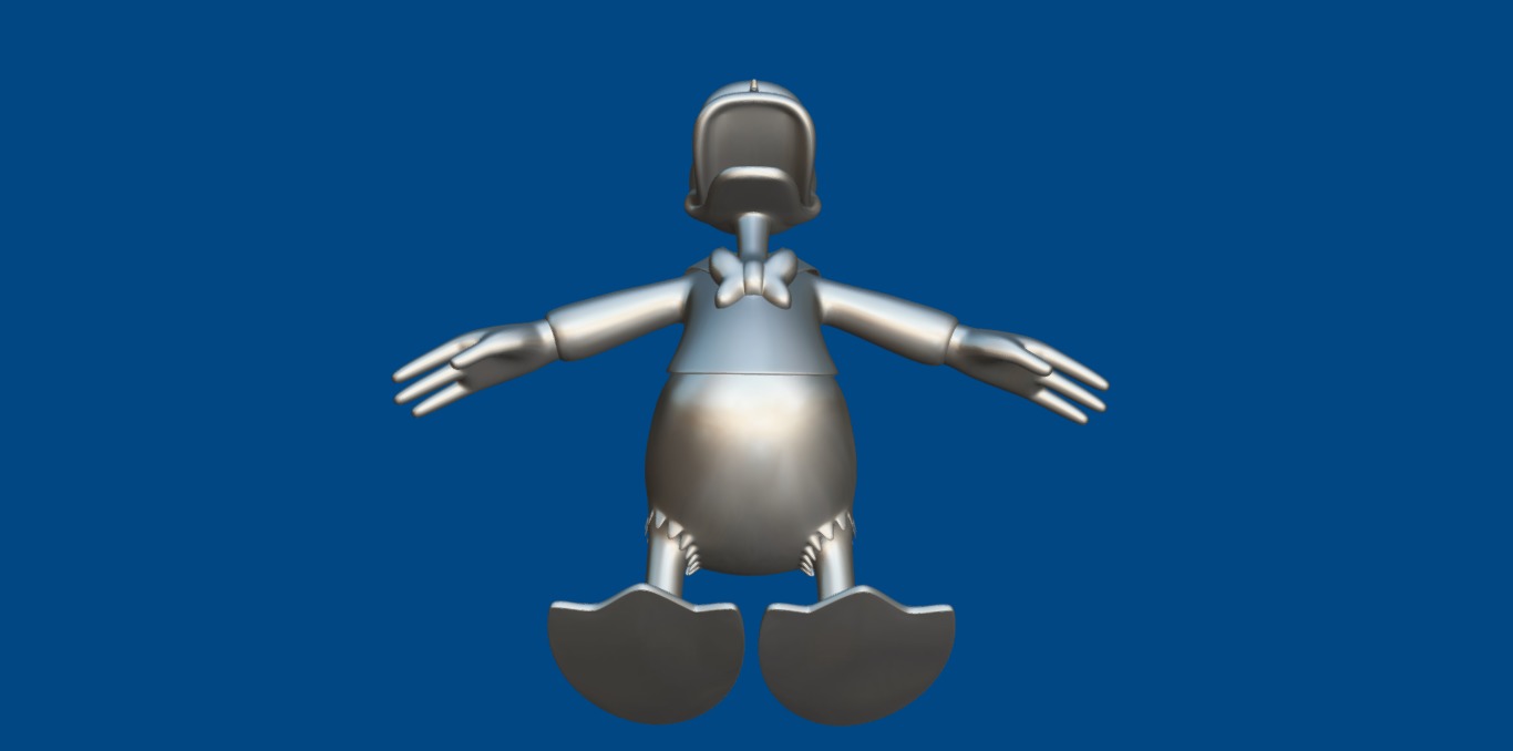 Donald Duck 3D model_16
