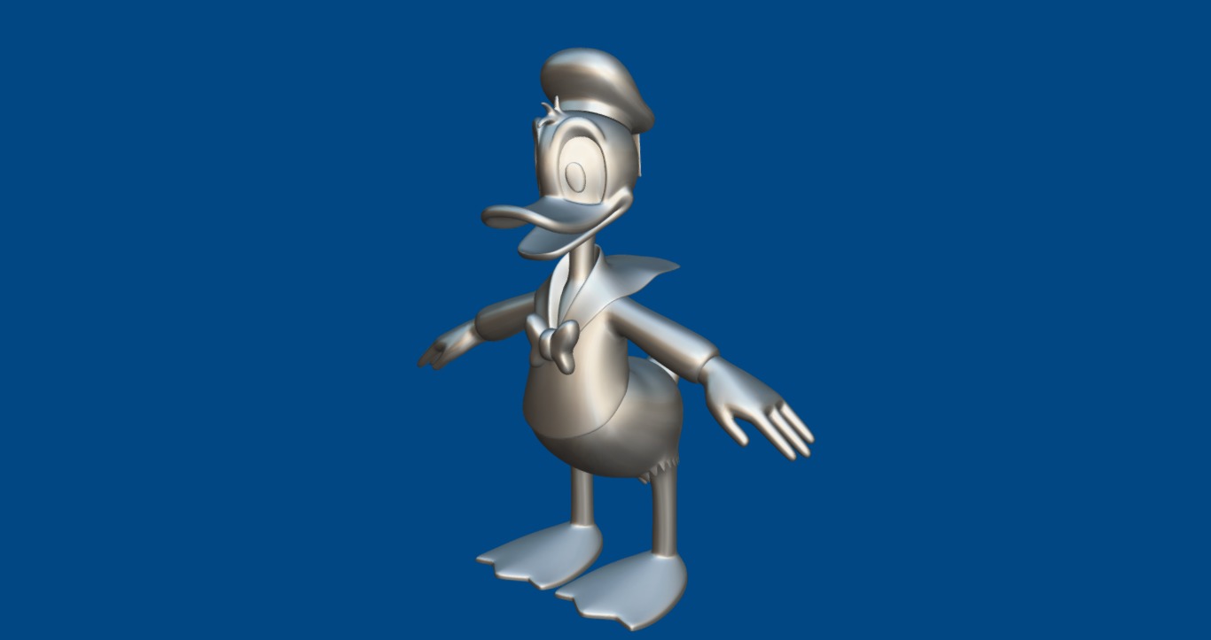 Donald Duck 3D model_14