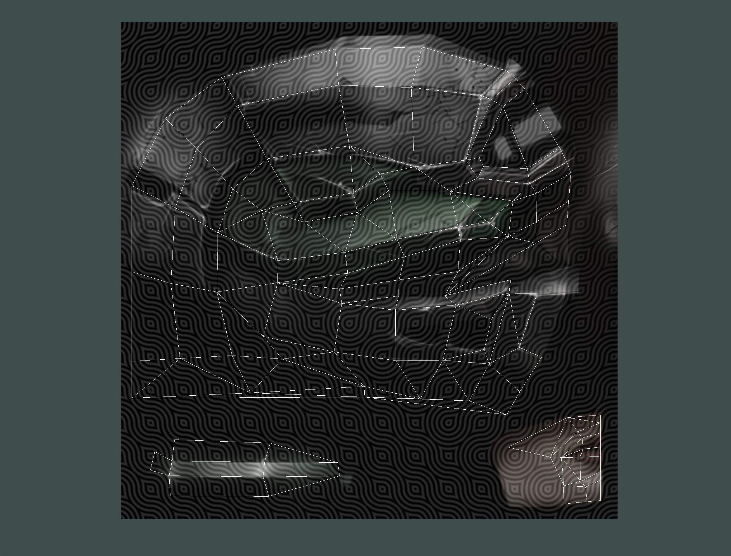 Cartoon Sci-Fi Cyborg Drone Sniper Soldier Low-poly 3D model_94