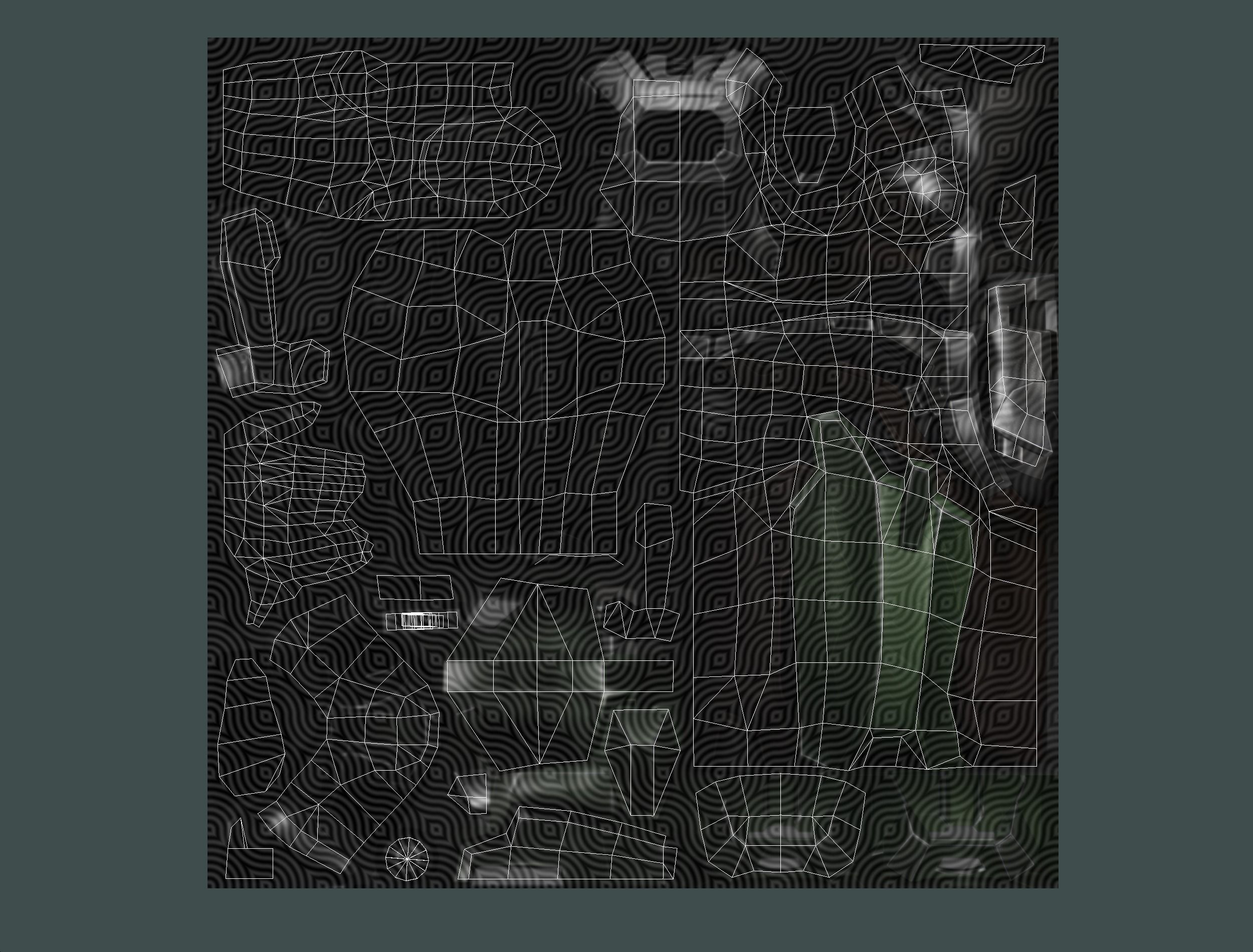 Cartoon Sci-Fi Cyborg Drone Sniper Soldier Low-poly 3D model_93