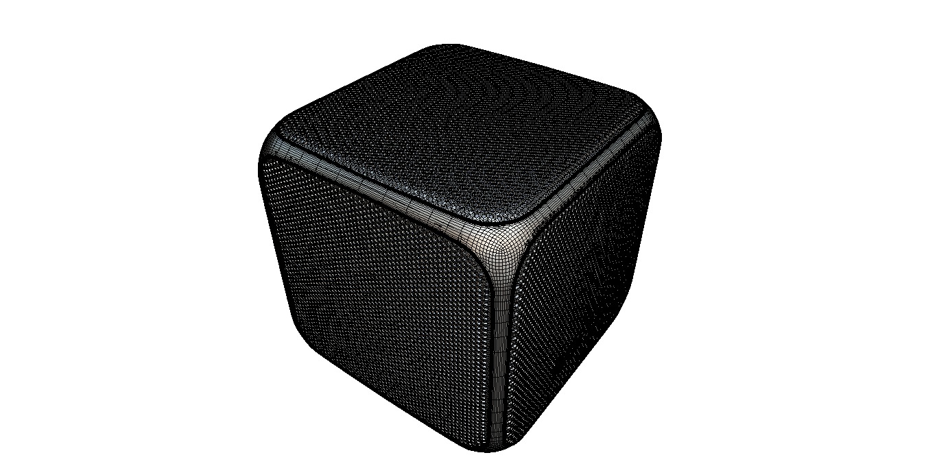 Sony Bluetooth Speaker 3D model_12