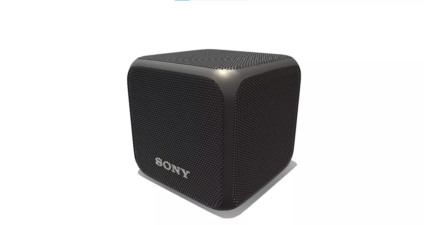 Sony Bluetooth Speaker 3D model_0