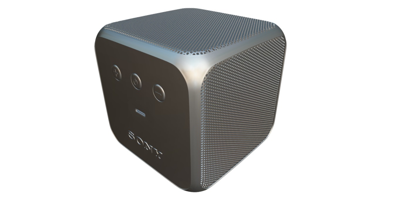 Sony Bluetooth Speaker 3D model_8