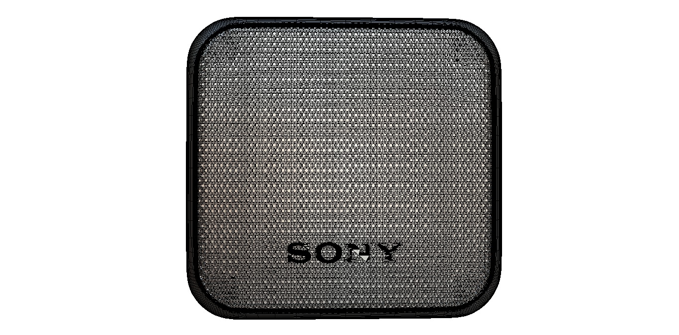 Sony Bluetooth Speaker 3D model_10