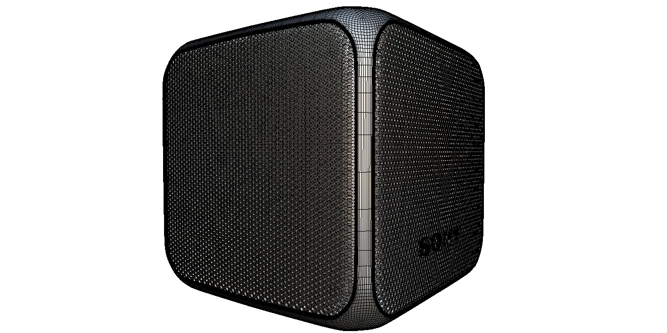 Sony Bluetooth Speaker 3D model_11