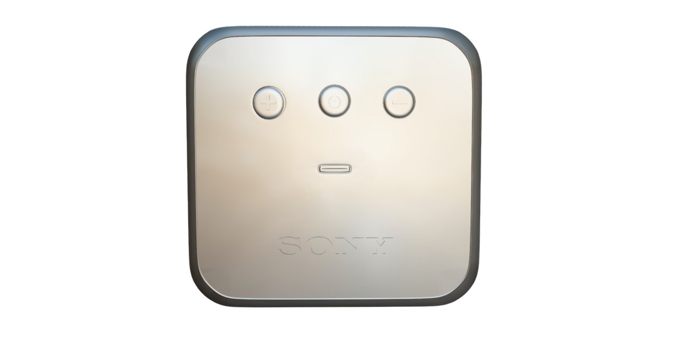 Sony Bluetooth Speaker 3D model_6