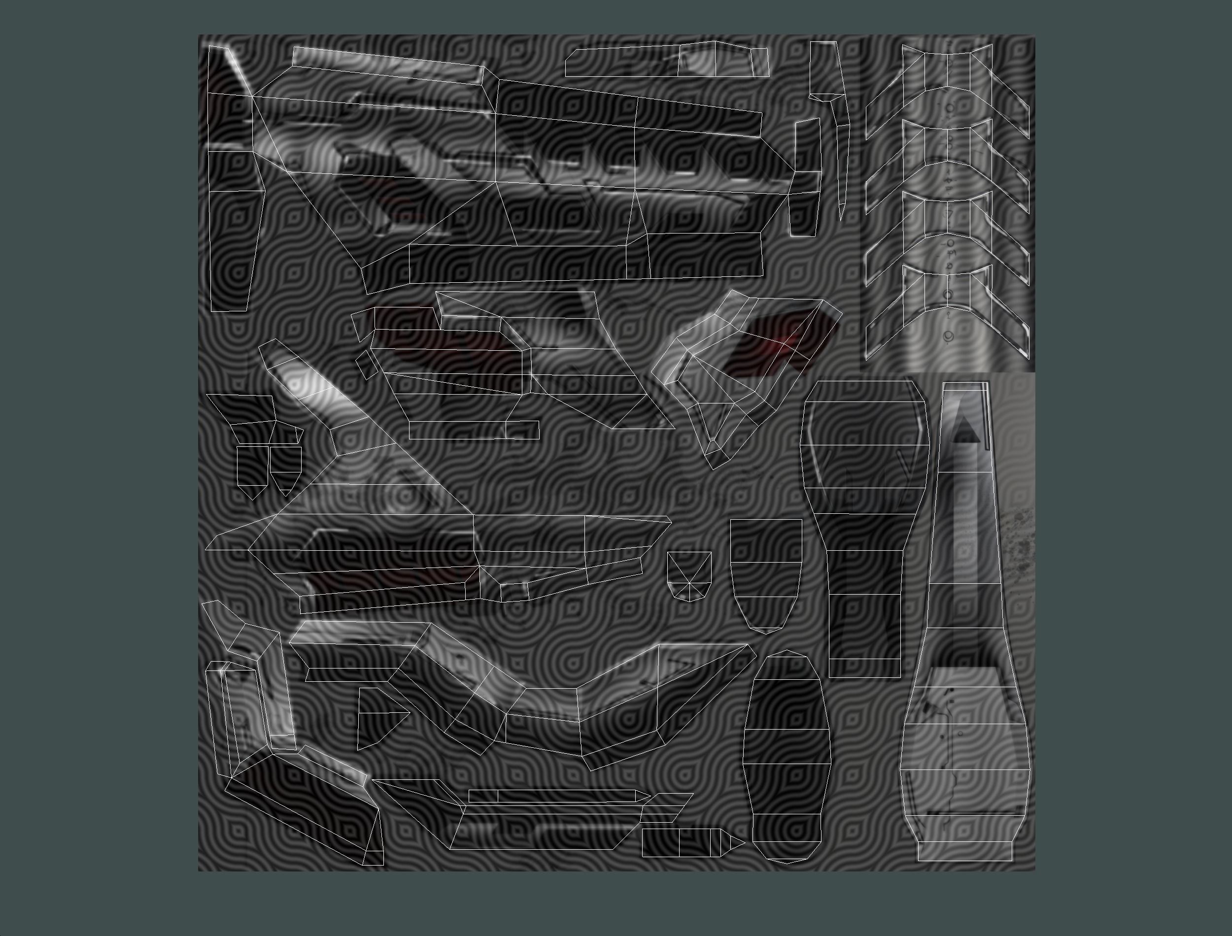 Cartoon Sci-Fi Cyborg Drone Trooper Soldier Low-poly 3D model_91