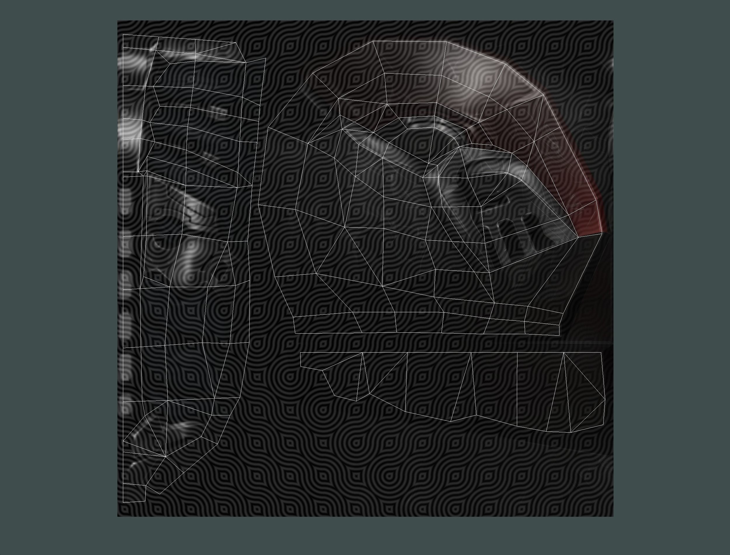 Cartoon Sci-Fi Cyborg Drone Trooper Soldier Low-poly 3D model_89