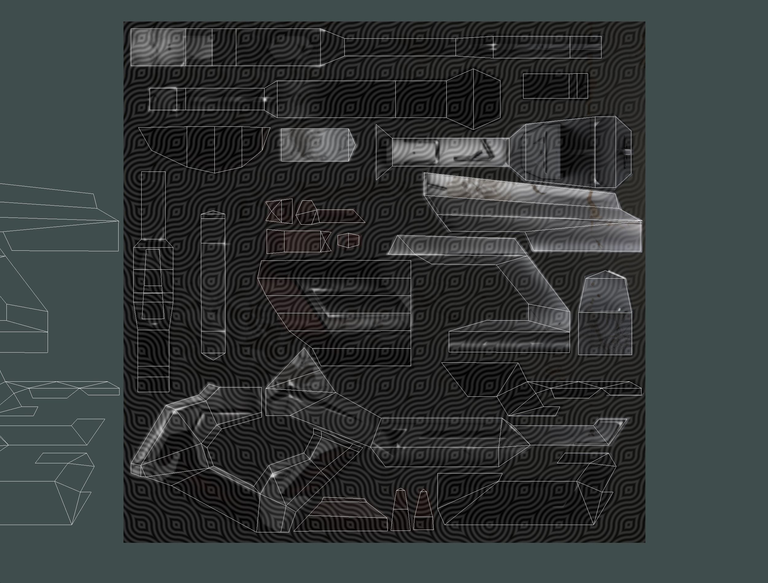 Cartoon Sci-Fi Cyborg Drone Trooper Soldier Low-poly 3D model_90