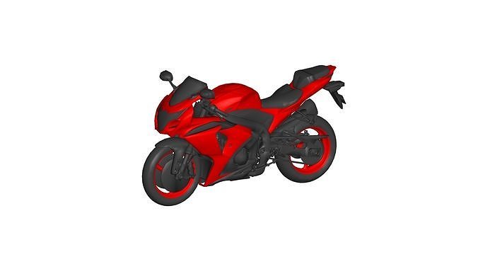 Suzuki R1000 3D model